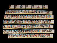 A Near Set of 1963 Post Cereal Baseball Cards (198/200) Including Mickey Mantle, Multiple Hall of Famers and Short Prints