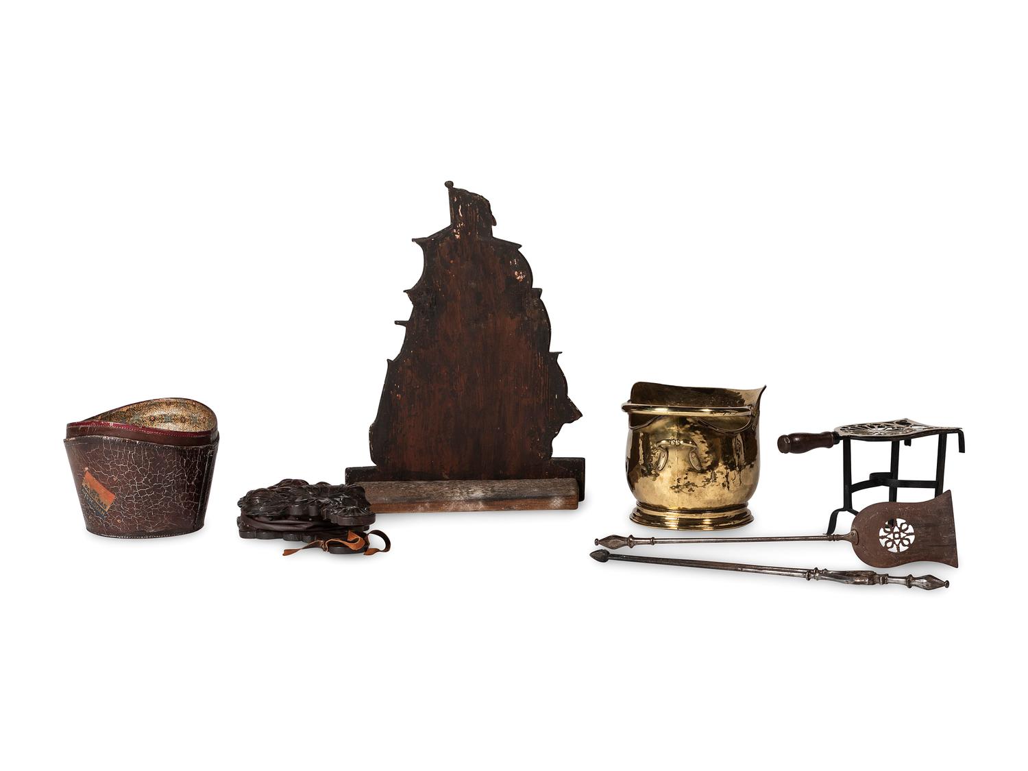 A Group of Fireplace Tools