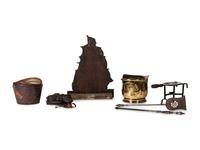 A Group of Fireplace Tools