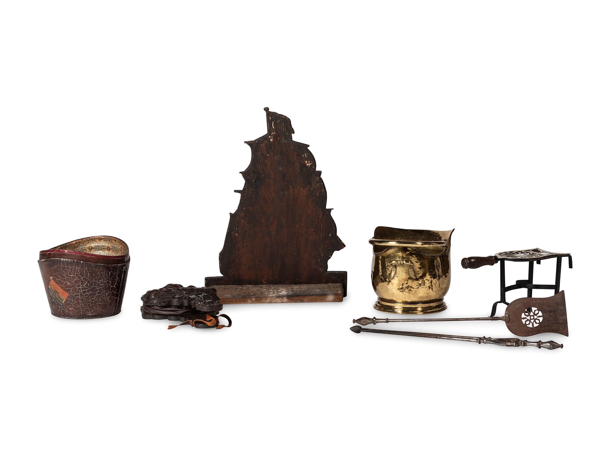 A Group of Fireplace Tools