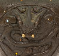 A Pair of Japanese Bronze Vases