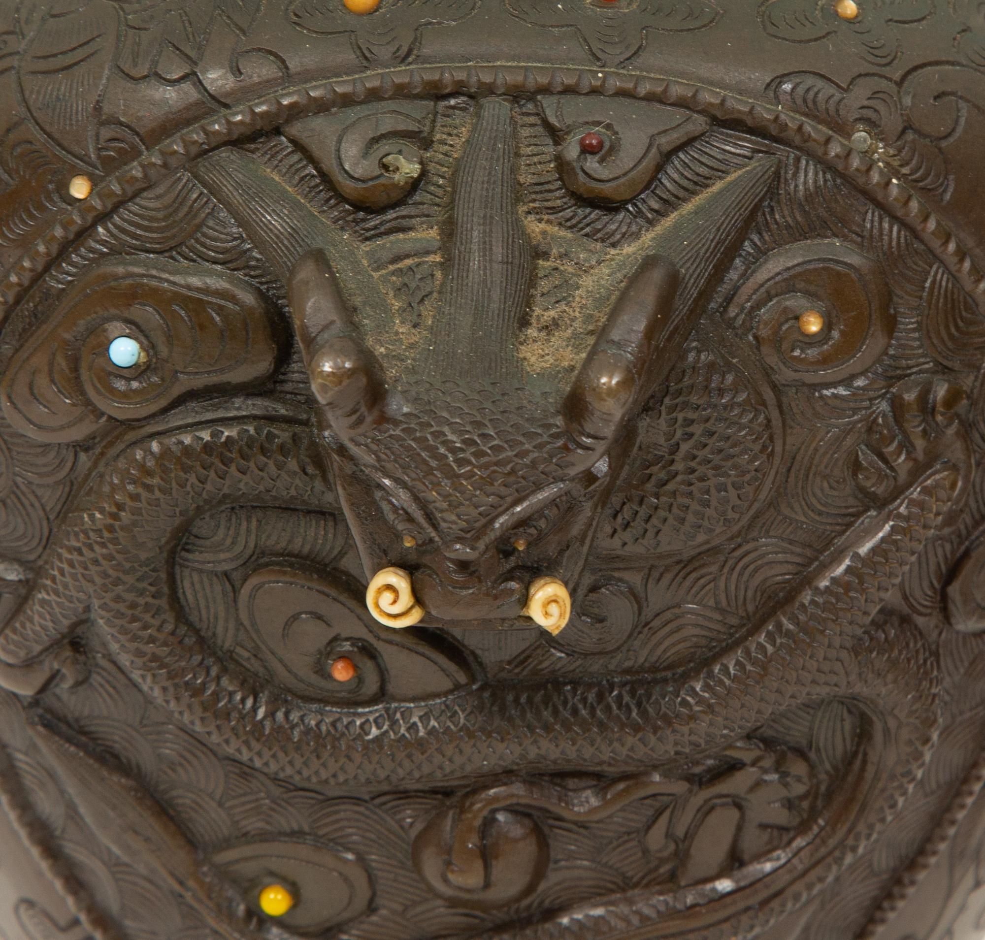 A Pair of Japanese Bronze Vases