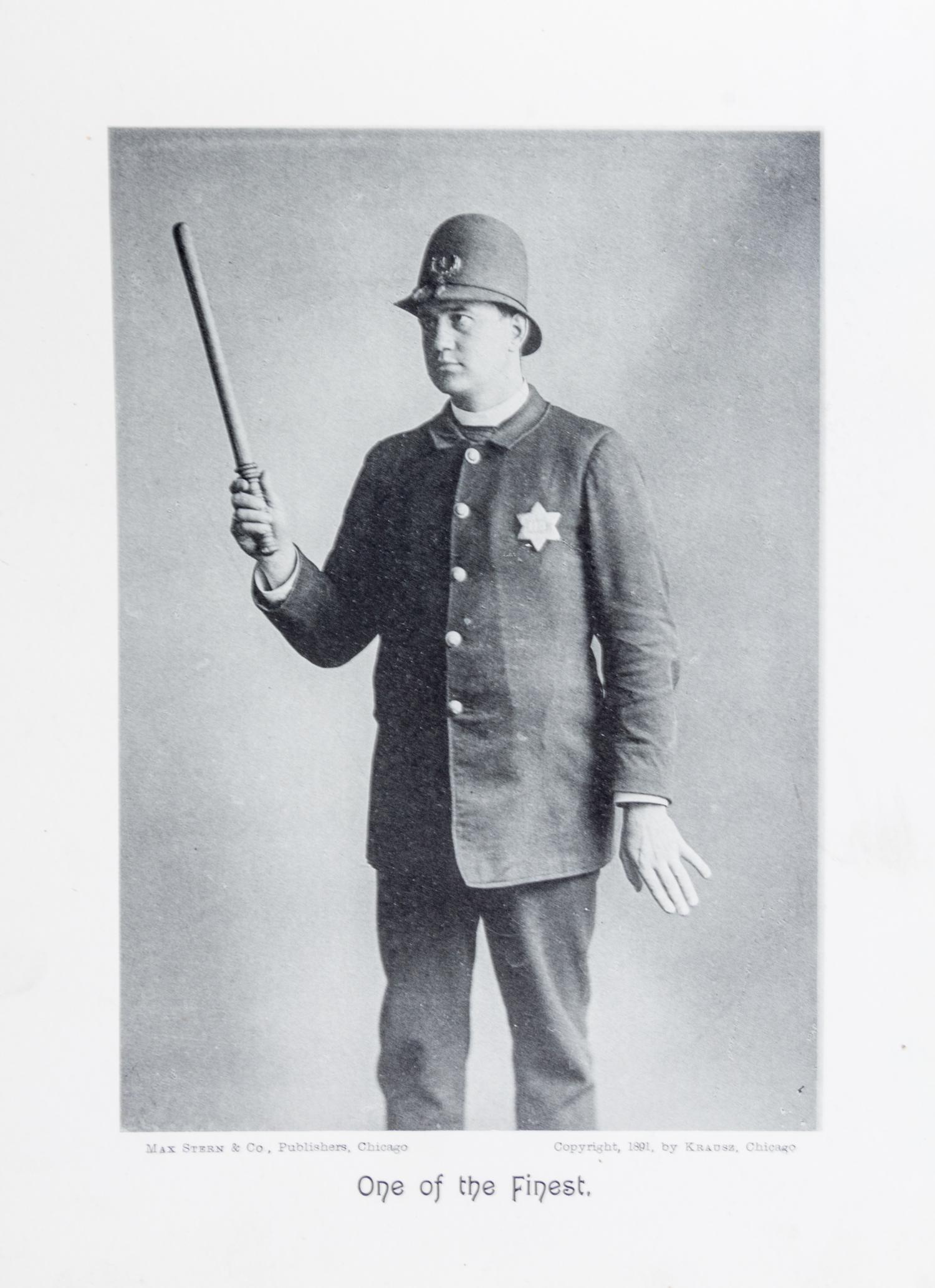 (CHICAGO, HISTORY) KRAUSZ, SIGMUND. A group of four volumes pertaining to Chicago characters.