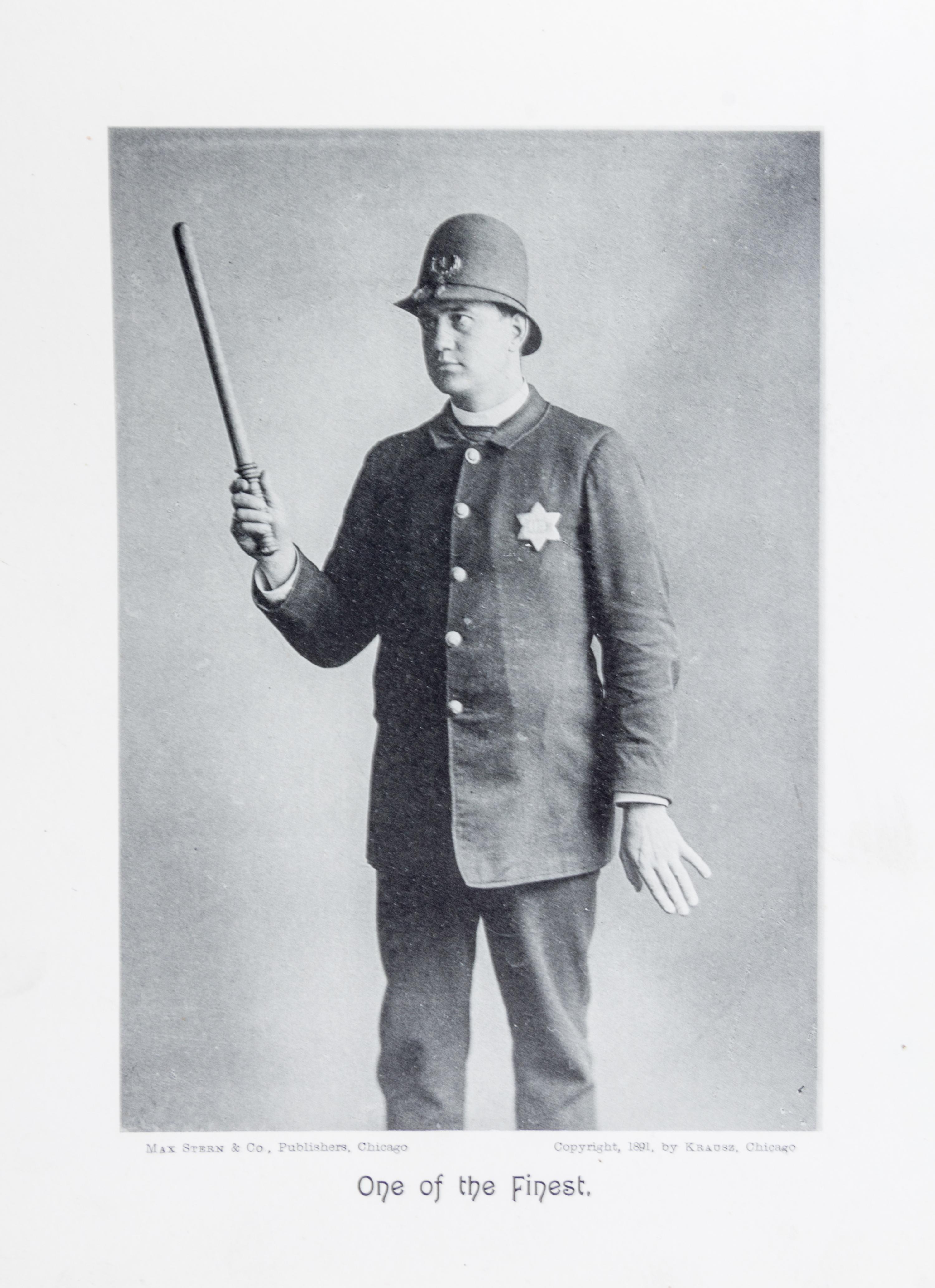 (CHICAGO, HISTORY) KRAUSZ, SIGMUND. A group of four volumes pertaining to Chicago characters.