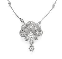 WHITE GOLD AND DIAMOND NECKLACE