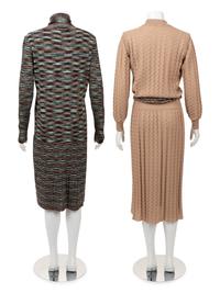 Two Missoni Knit Dresses, 1990-2000s