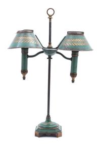 Continental Tole Student Lamp