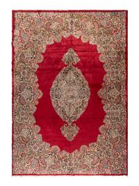 A Kirman Wool Rug