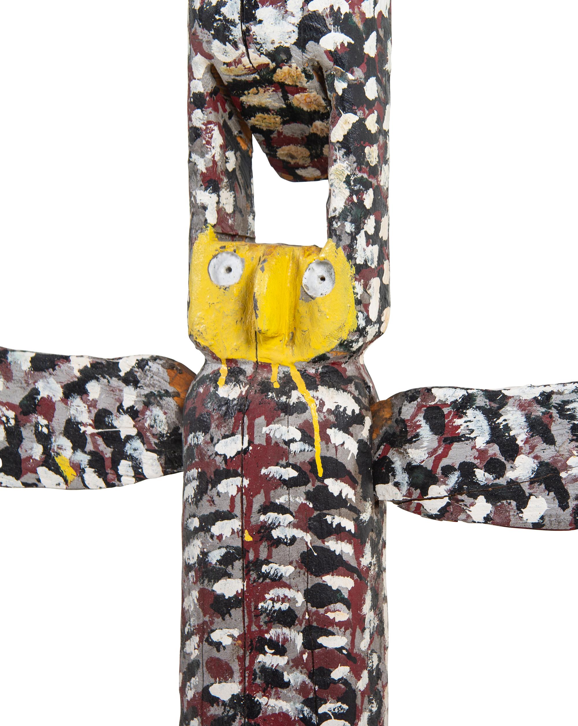 Untitled (Totem with Two Birds)