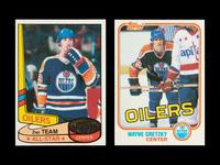 A Group of 50 1970-80s Hockey Cards (Including Bobby Orr, Bobby Hull and Second Year Wayne Gretzky)