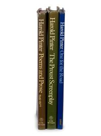 PINTER, Harold (1930-2008). A group of 9 works by Pinter, comprising: