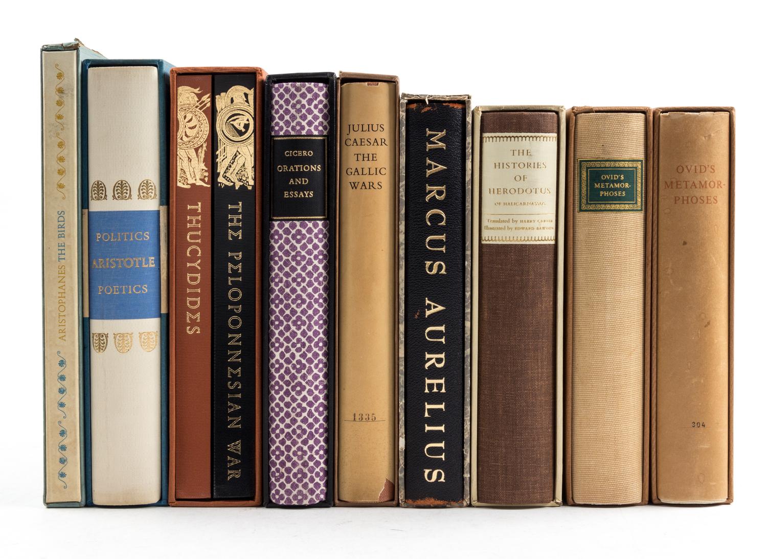 (LIMITED EDITIONS CLUB) A group of 18 books.