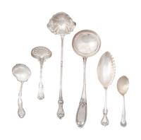 A Large group of Miscellaneous American Silver Flatware