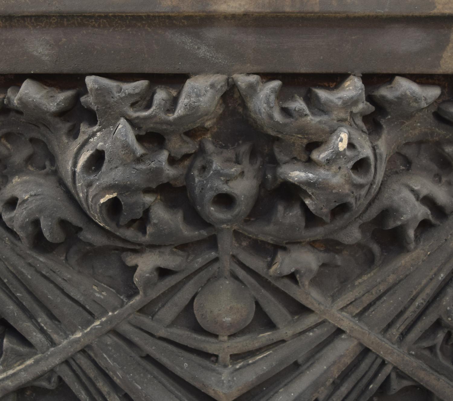 A Terra Cotta Facade Fragment from the Western Methodist Book Exchange in Chicago 18" W x 6" D x 18" H — United States, Circa 1899