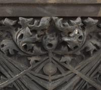 A Terra Cotta Facade Fragment from the Western Methodist Book Exchange in Chicago 18" W x 6" D x 18" H — United States, Circa 1899