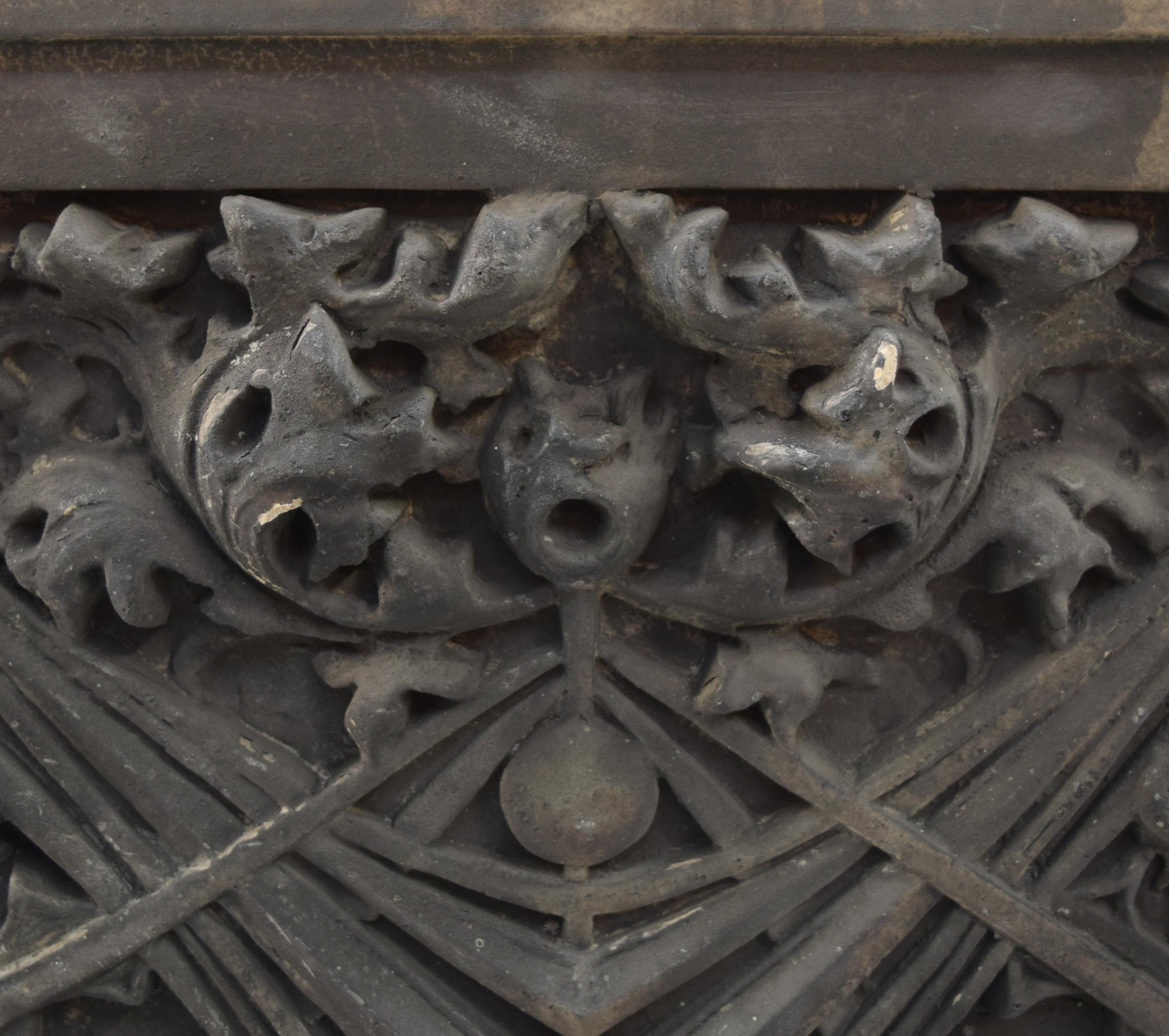 A Terra Cotta Facade Fragment from the Western Methodist Book Exchange in Chicago 18" W x 6" D x 18" H — United States, Circa 1899