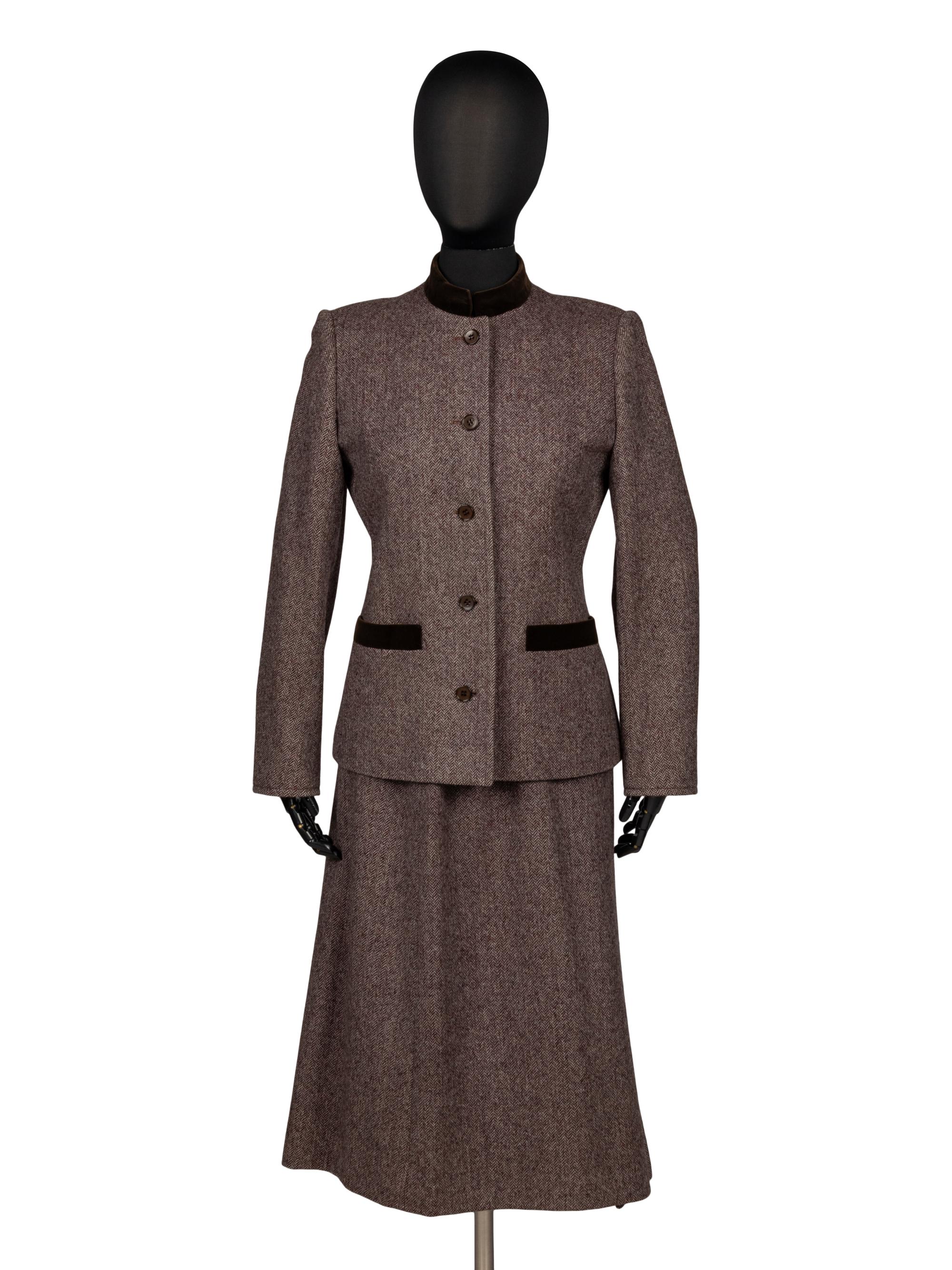 Givenchy Nouvelle Boutique, Wool Skirt Suit