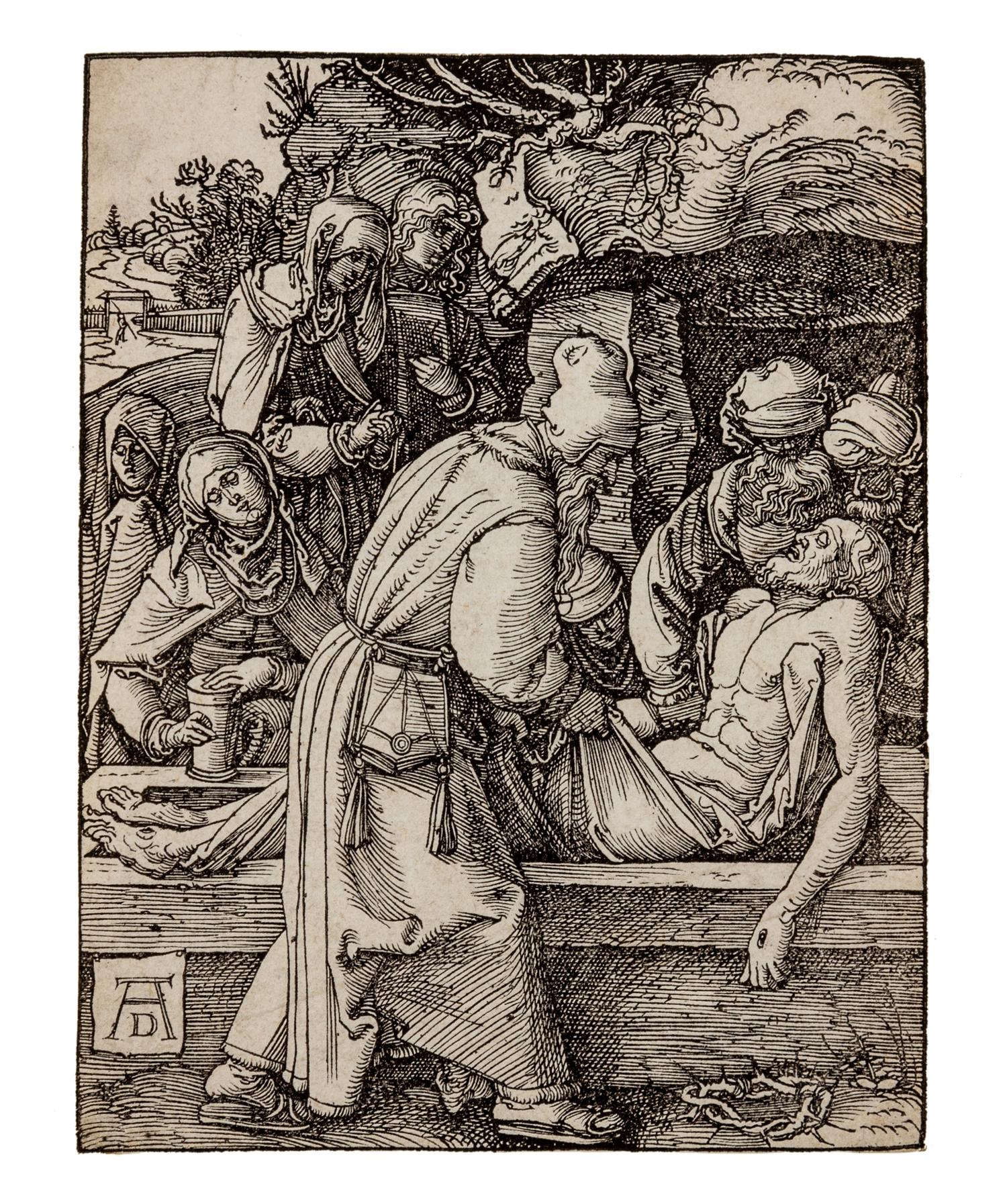 DÜRER, Albrecht (1471-1528). The Entombment , ca 1509-1511.