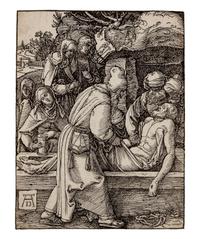DÜRER, Albrecht (1471-1528). The Entombment , ca 1509-1511.