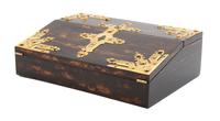An English Brass Mounted Coromanel Lap Desk Width 14 inches. — LATE 19TH CENTURY