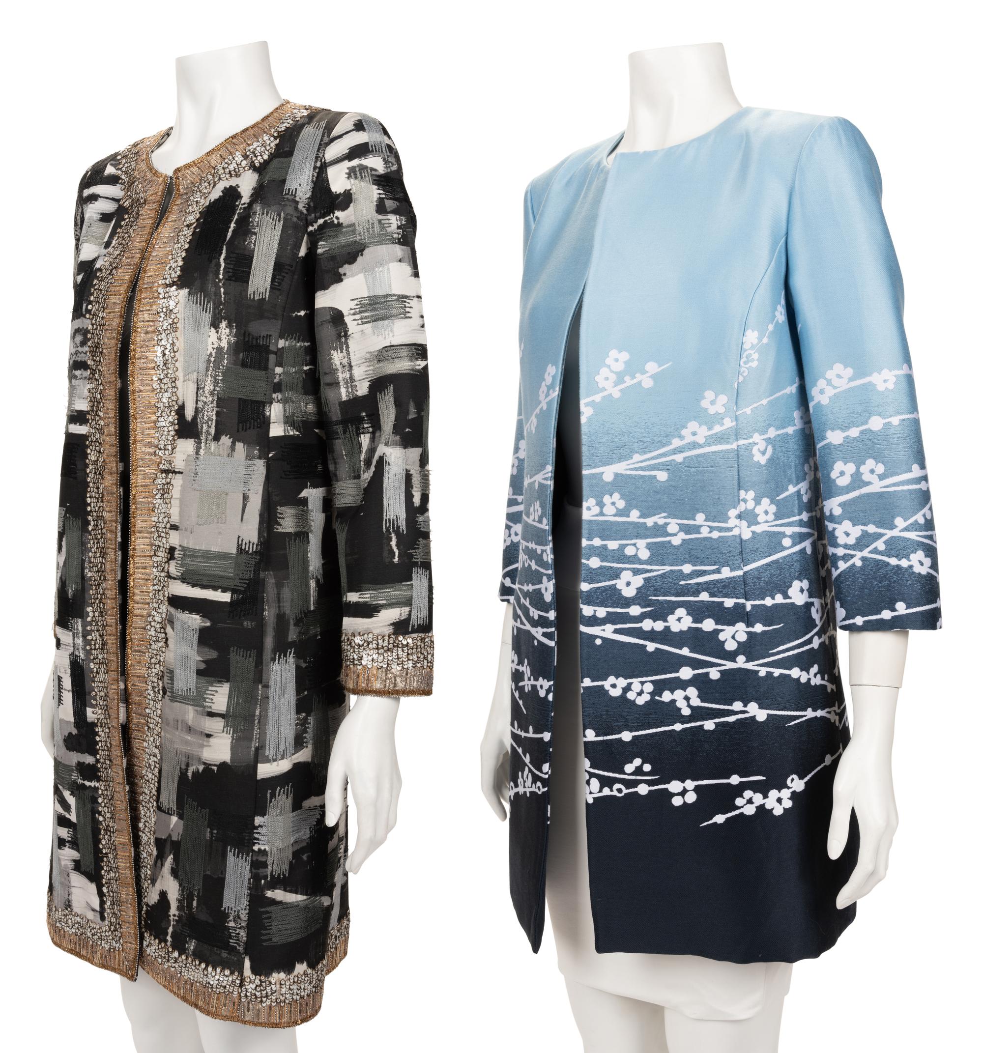 Two Oscar de la Renta Embellished Jackets, 2012-2020