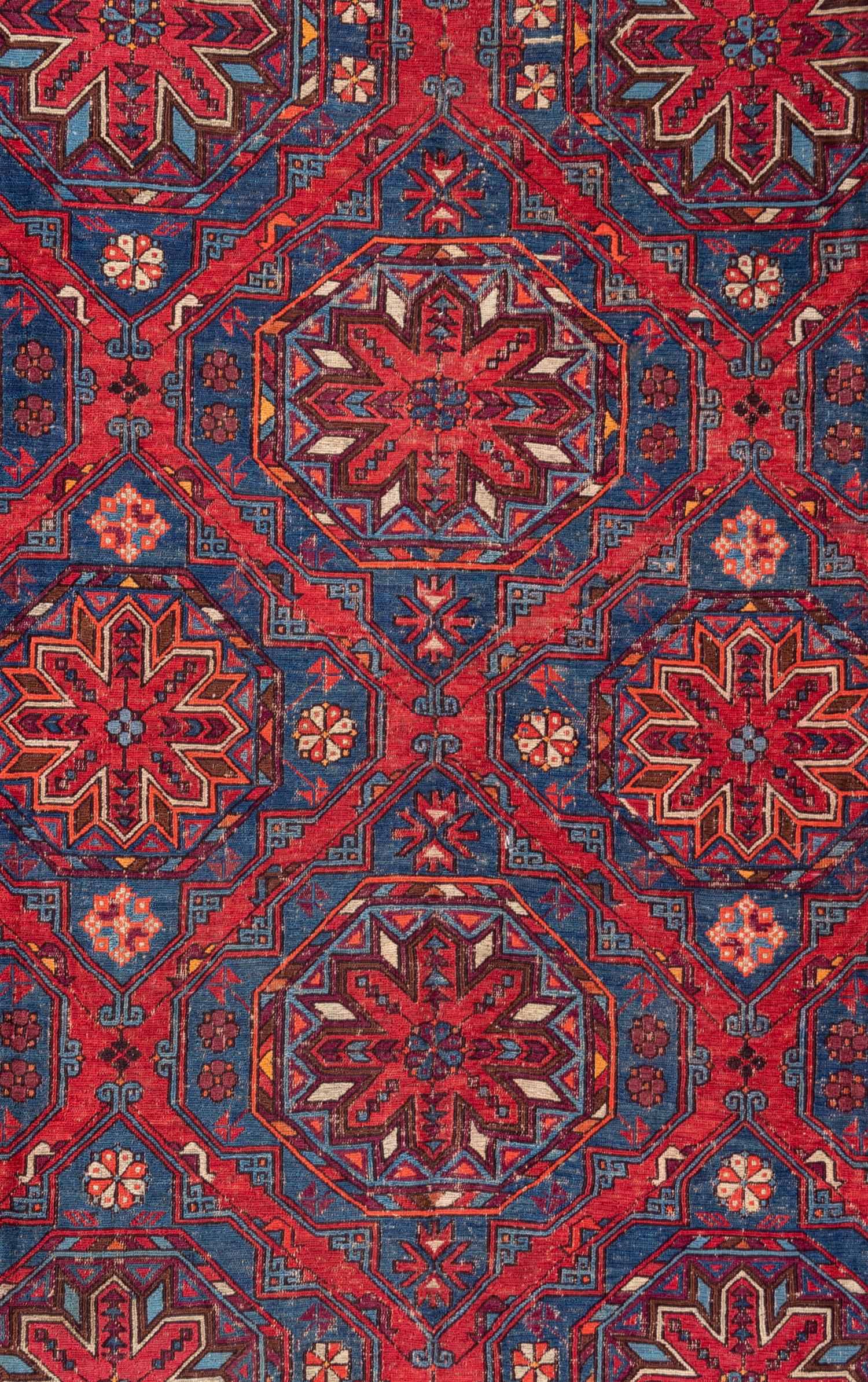 A Caucasian Soumak Wool Rug