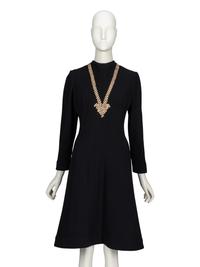 Pauline Trigère, Wool Coat & Dress Set