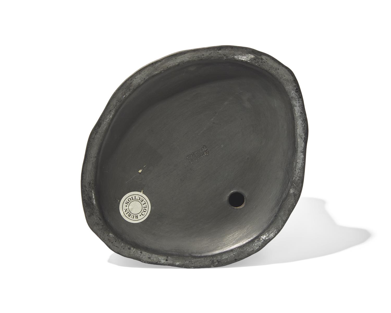 A Wedgwood and Bentley Black Basalt Inkstand