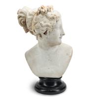 An Italian Marble Bust of Venus Italica