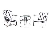 A Collection of Metal Garden Furniture
