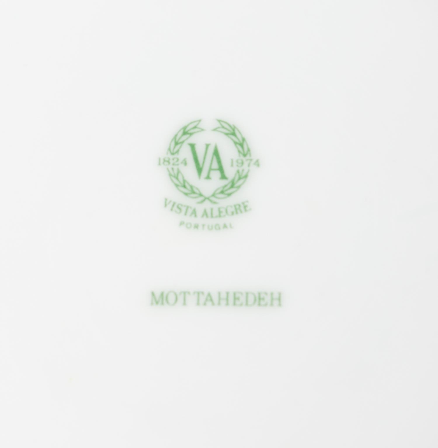 Two Mottahedeh Porcelain Articles