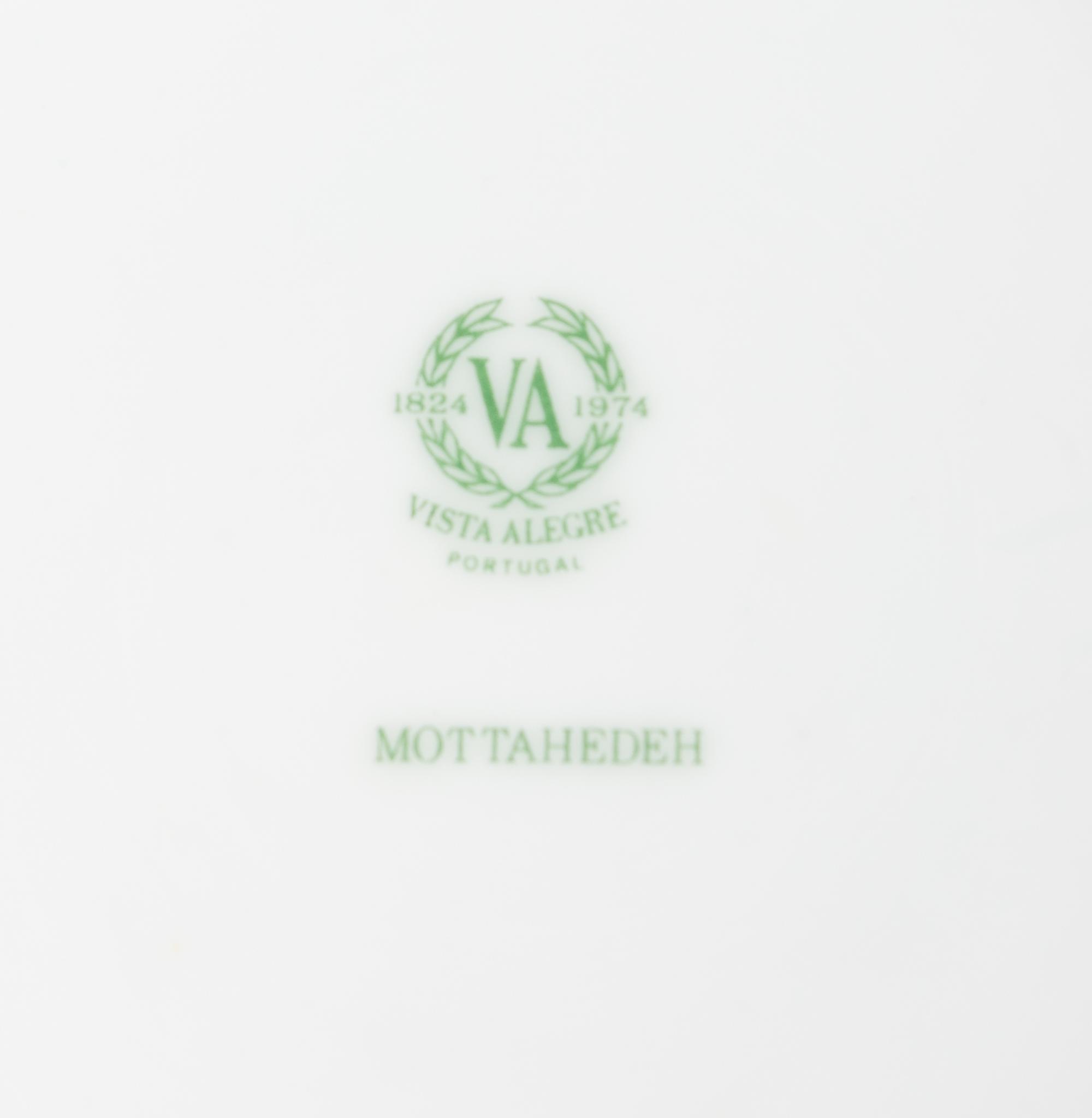 Two Mottahedeh Porcelain Articles