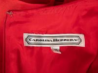 Carolina Herrera, Red Cocktail Dress, 1992