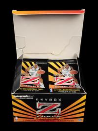 A Retail Box of 1996-97 Skybox Z Force Basketball Cards (Kobe Bryant Rookie)