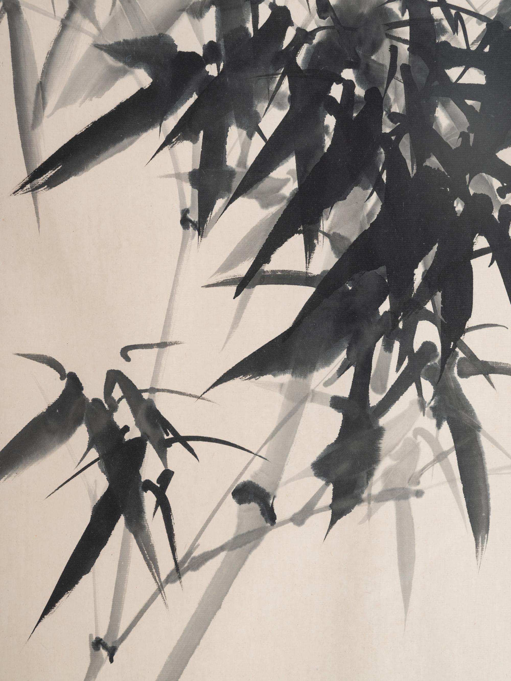 Two Chinese Paintings and One Print