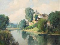 Le village de Carannac sur la Dordogne