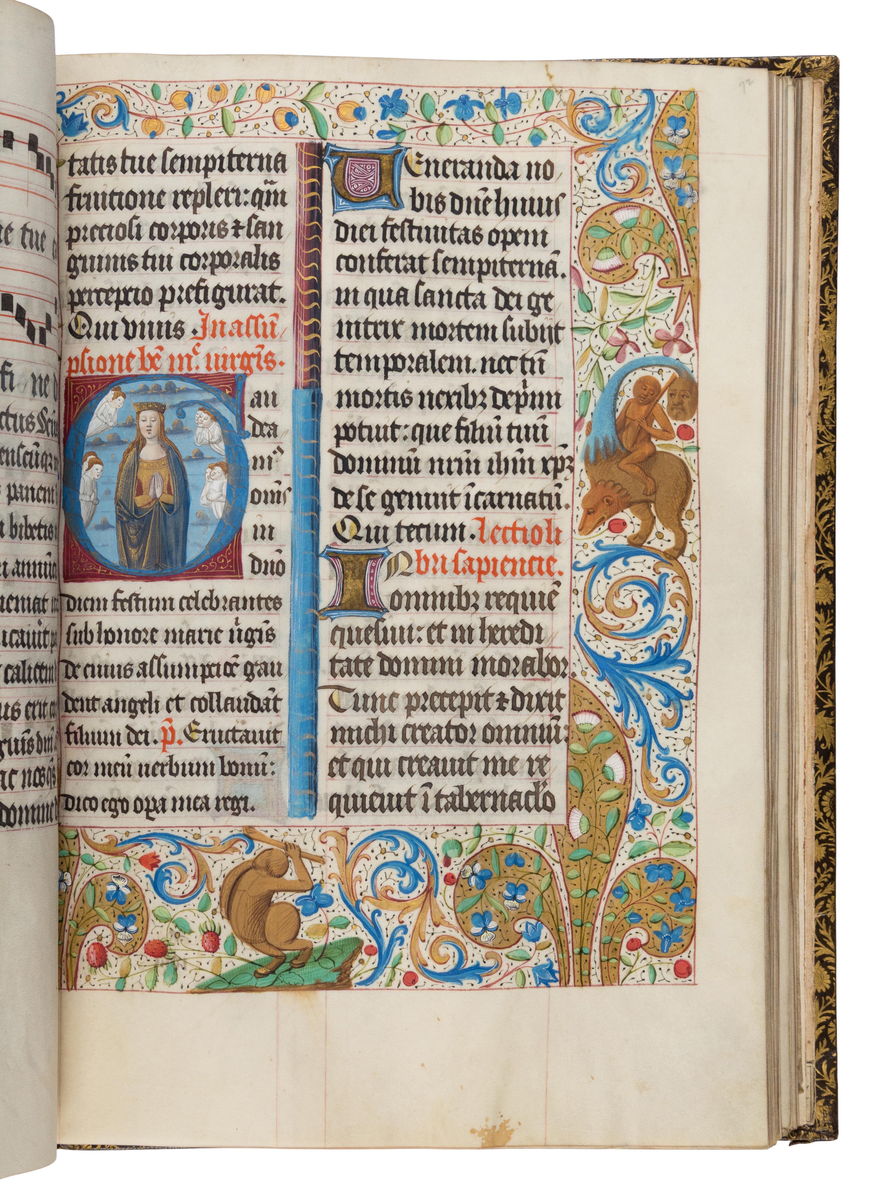WORKSHOP OF THE MASTER OF THE MISSAL OF TRAVAILLOT (active c. 1480–1500) Missal, in Latin, illuminated manuscript on parchment [France, Chaumont and Langres, c. 1482–1497]