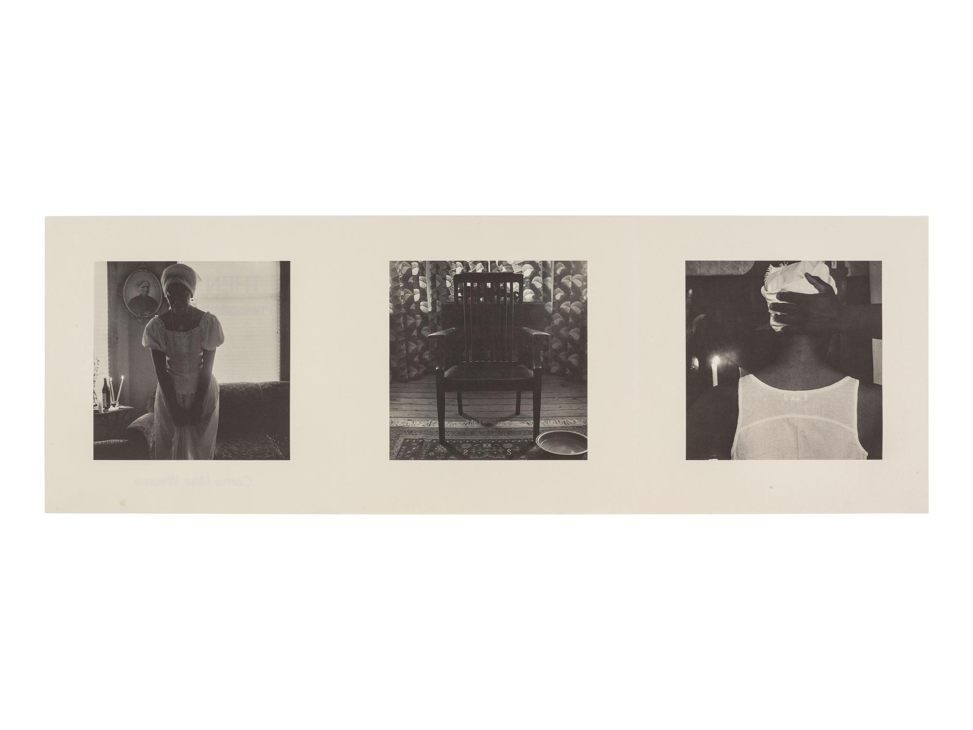 [AFRICAN AMERICANA - FINE ART]. WEEMS, Carrie Mae (b. 1953). Then What? Photographs and Folklore . [New York: CEPA Gallery, 1990].