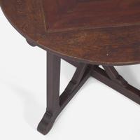 American School Gothic Style Center Table and Side Chair, USA, circa 1900