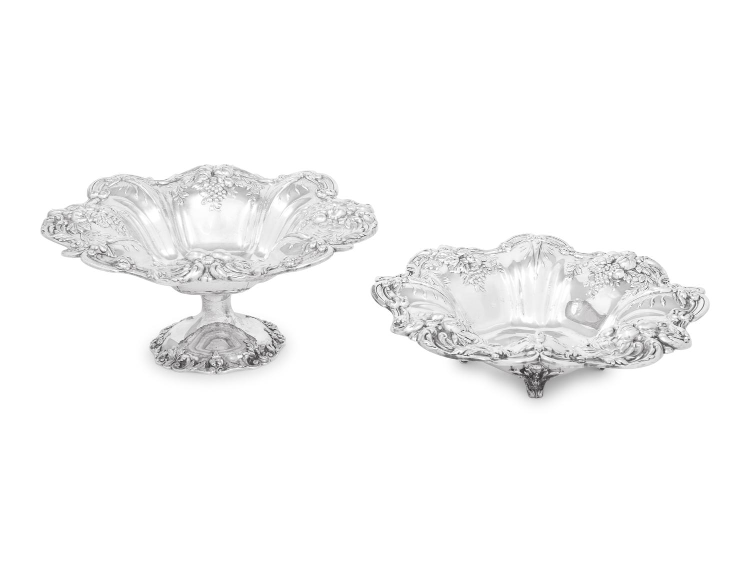 Two Reed & Barton Francis I Silver Table Articles