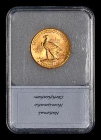A 1910-D Indian Head $10 Gold Coin