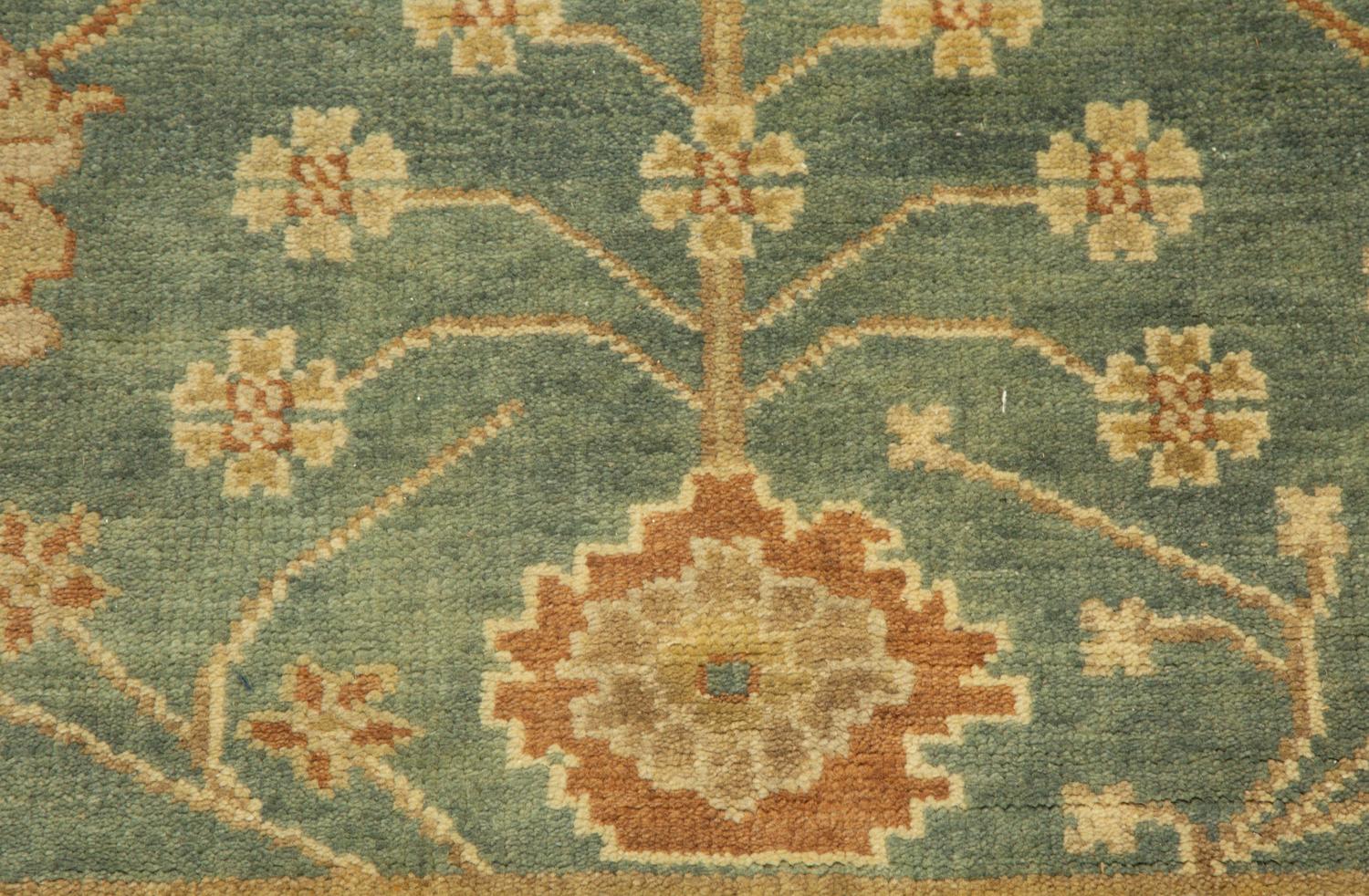 An Oushak Wool Runner