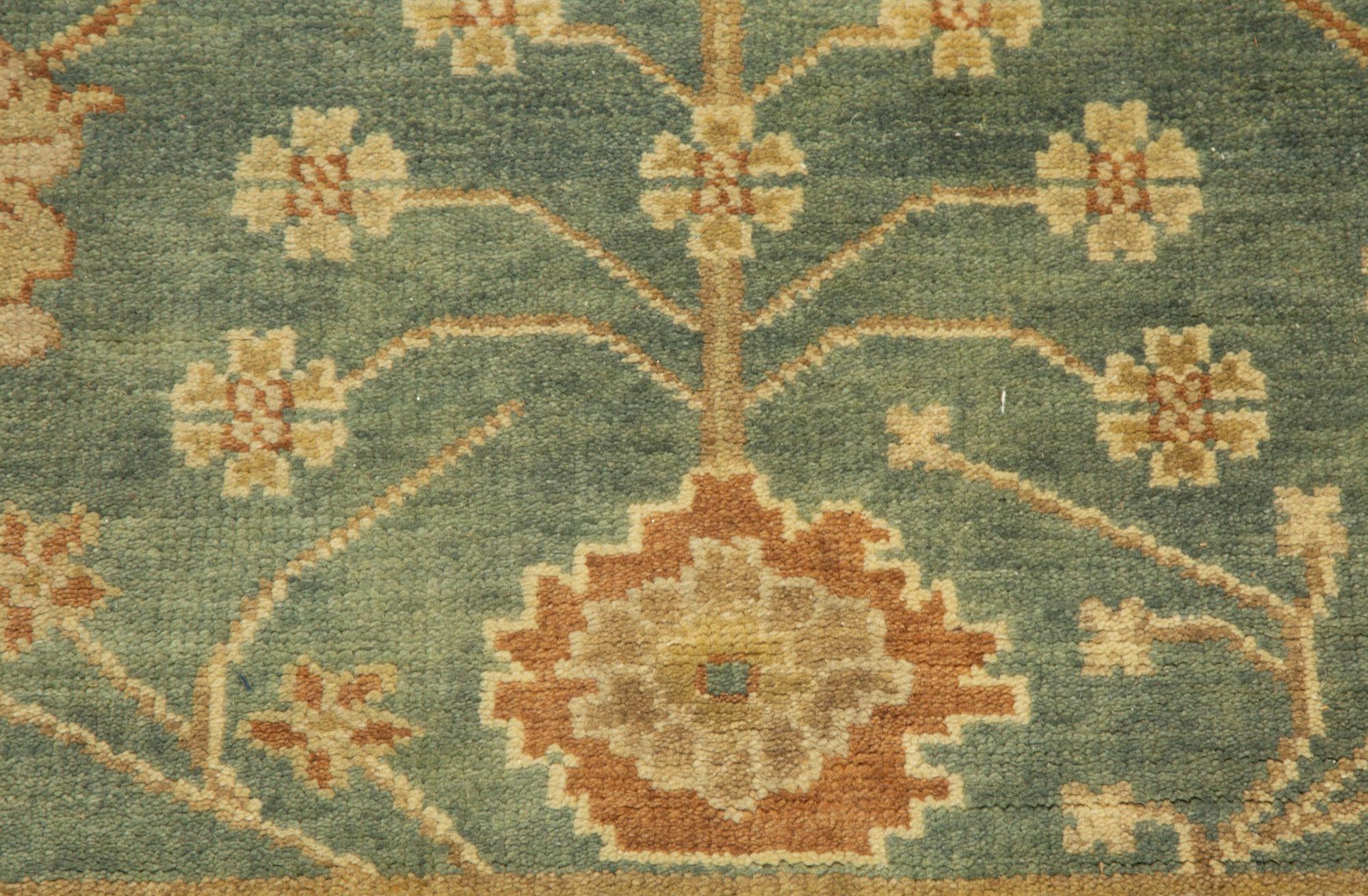 An Oushak Wool Runner