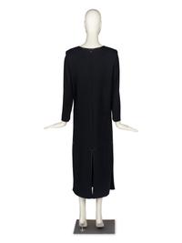 Pierre Cardin Haute Couture Dress with Vinyl Accents