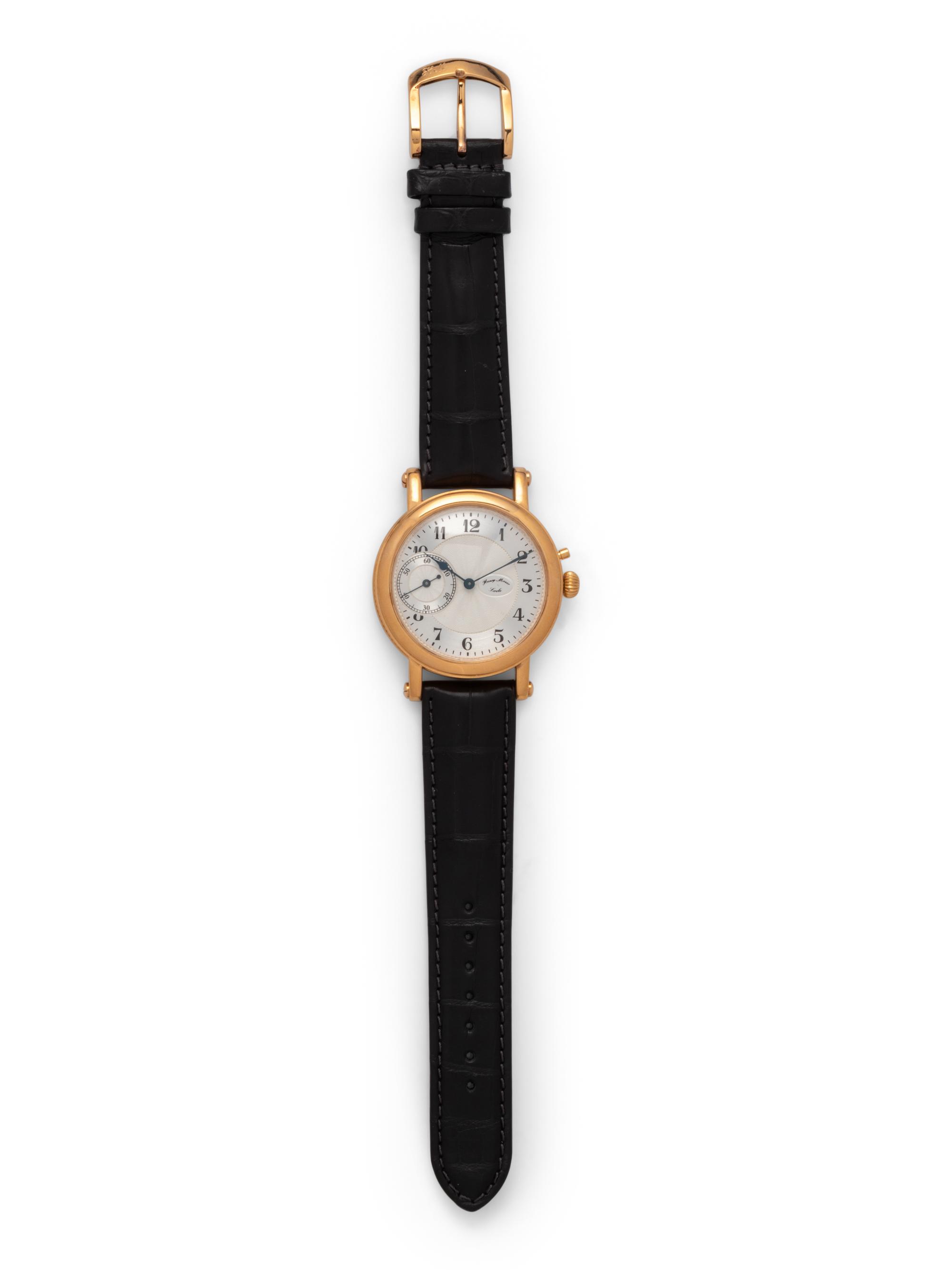 HENRY MOSER/MARTIN BRAUN, 18K ROSE GOLD LIMITED EDITION WATCH