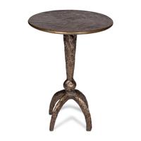 A Contemporary Bronze Side Table