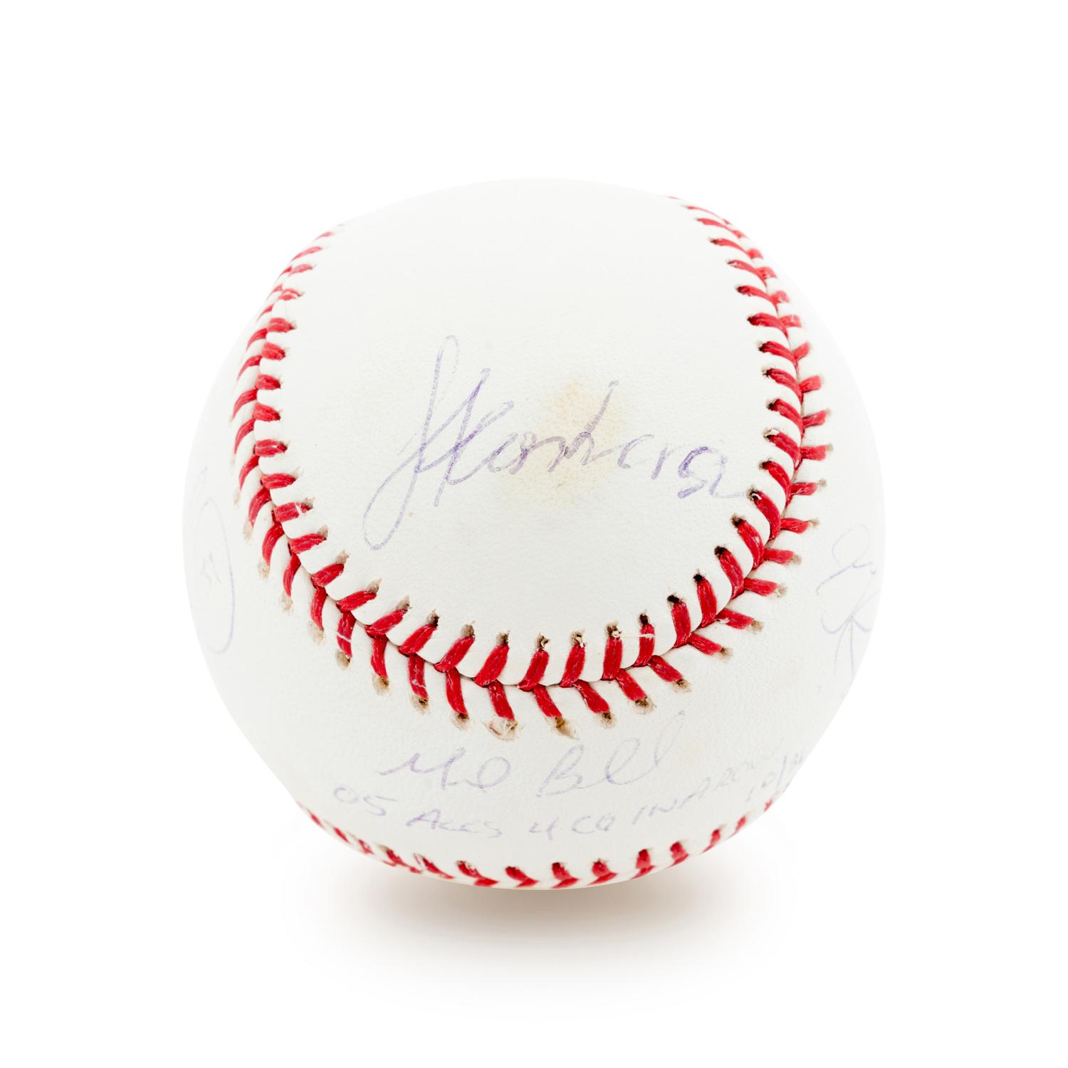 A Group of 13 2005 Chicago White Sox World Series Champion Signed Autograph Items (Steiner)