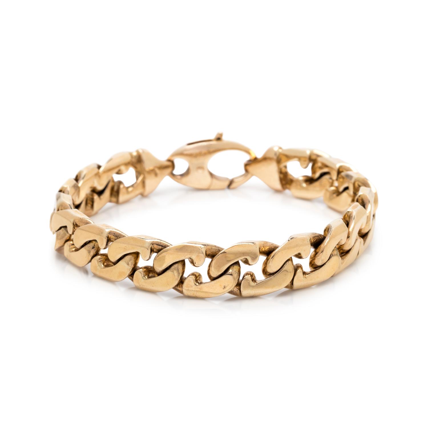 YELLOW GOLD BRACELET
