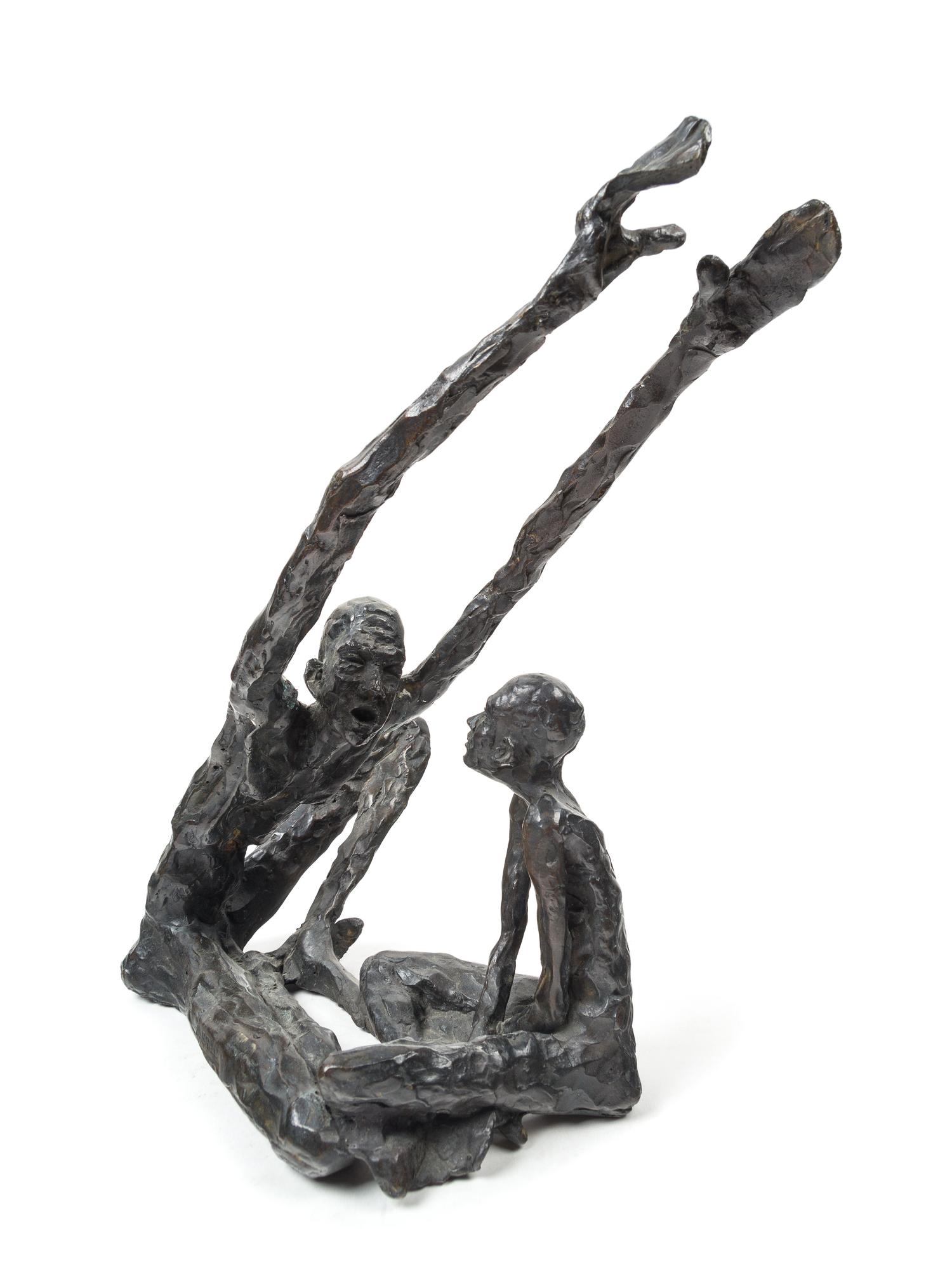 Christian Brieu, (Canadian, b. 1948), Man and Boy Seated