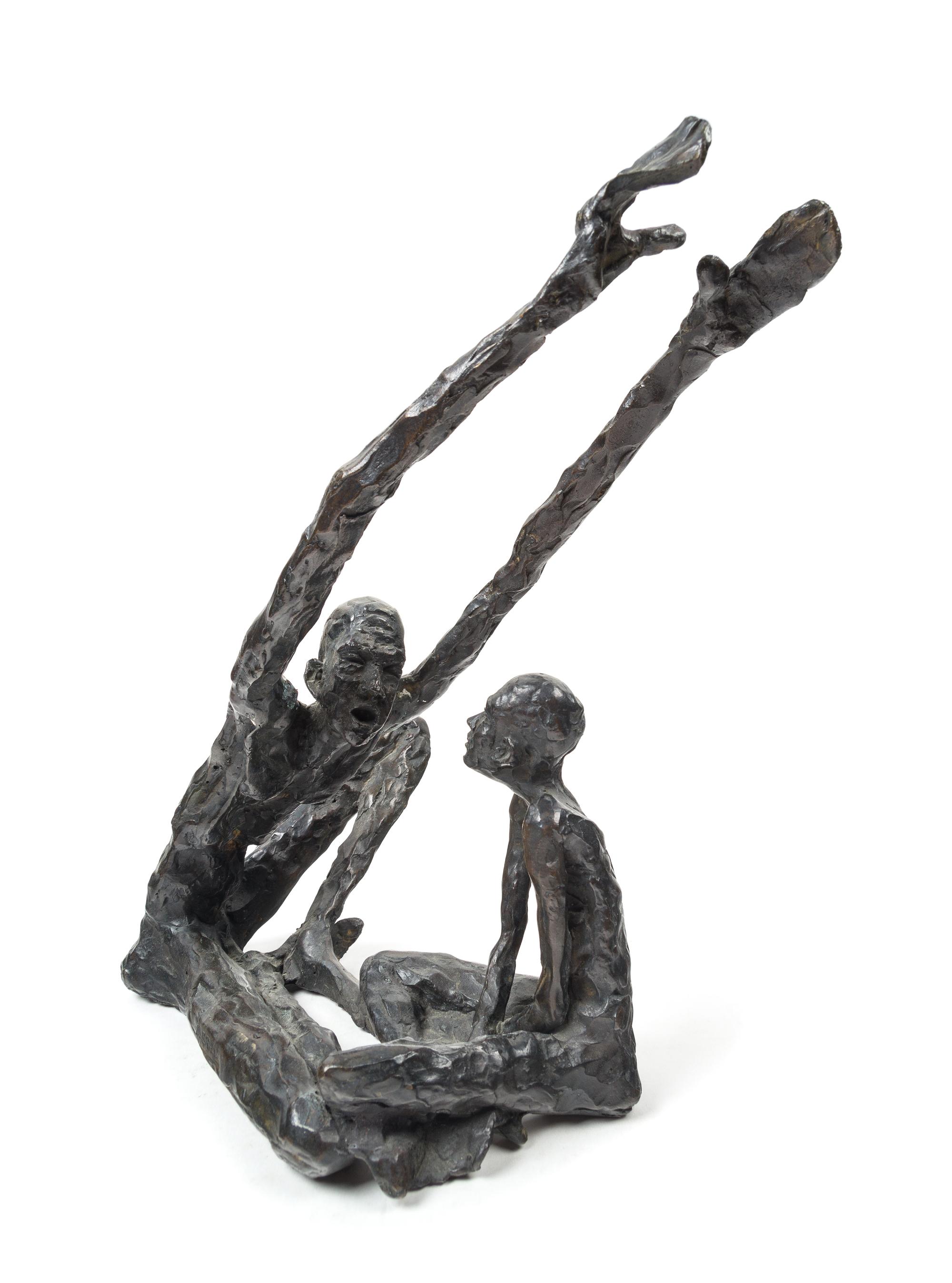 Christian Brieu, (Canadian, b. 1948), Man and Boy Seated